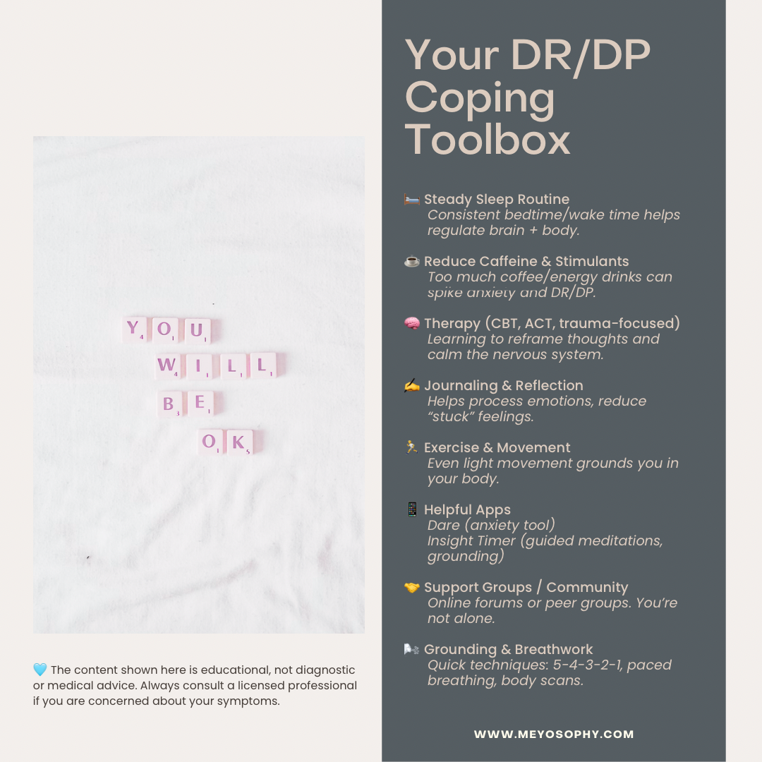 Your dr/dp coping toolbox