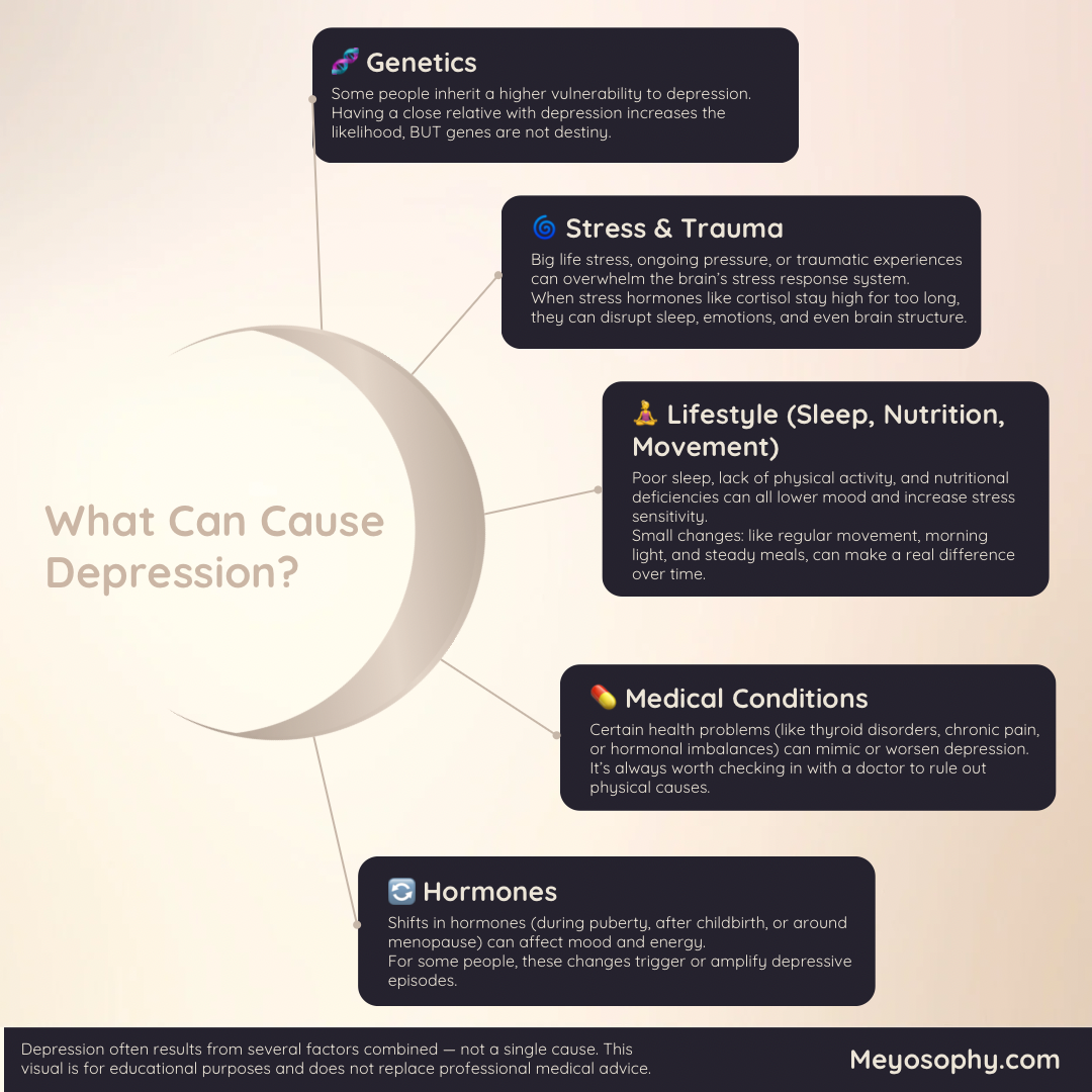 What can cause depression